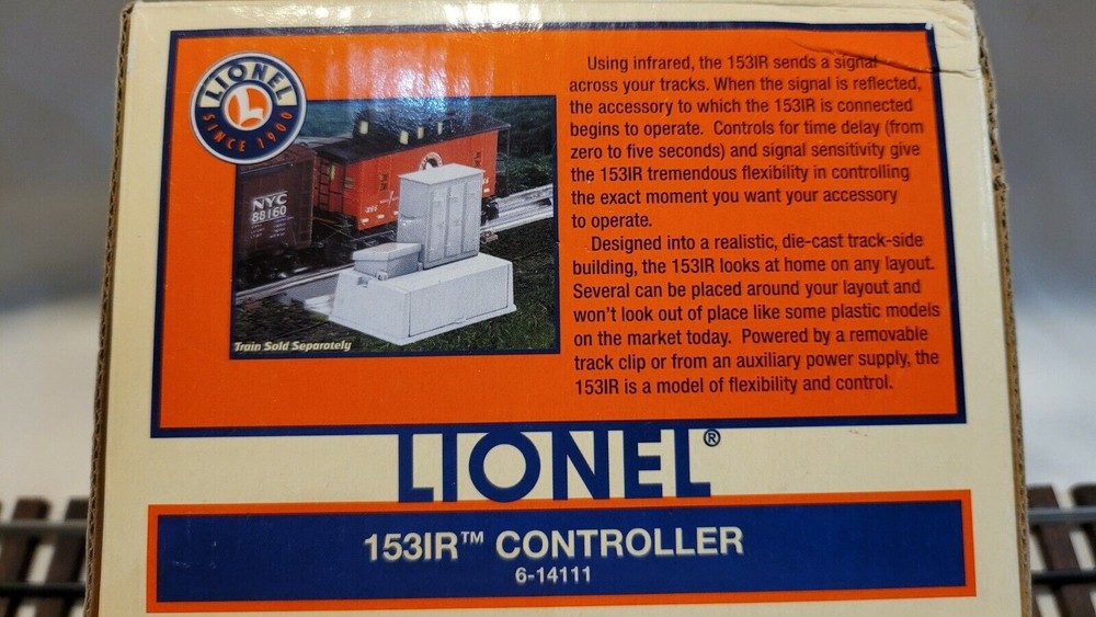 Lionel 6-14111 O Gauge 153IR Controller LN/Box