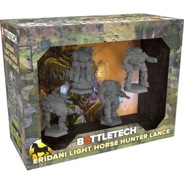 Battletech: Eridani Light Horse Hunter Lance Miniatures Pack