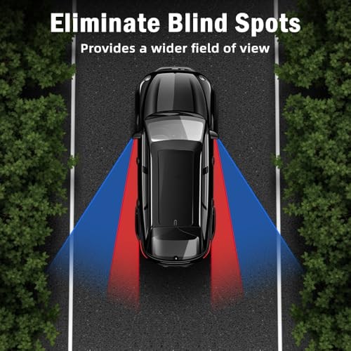 Blind Spot Mirror 2 Pack Car Side Mirror Blindspot Adjustable Car Auxiliary