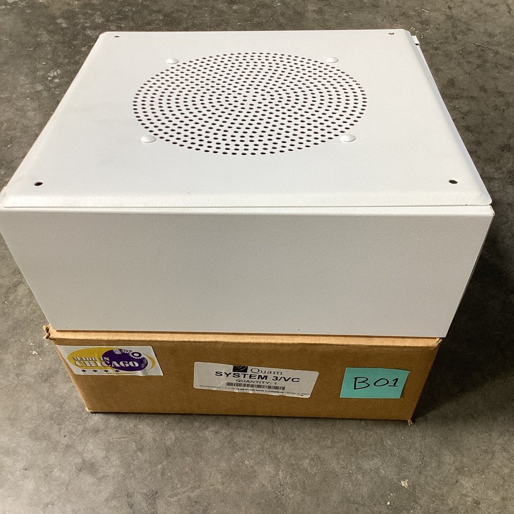 Quam SYSTEM 3/VC 8" Slanted Square Surface Wall-Mount Speaker Volume Control