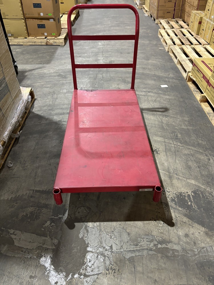 Uline Red Inventory Cart