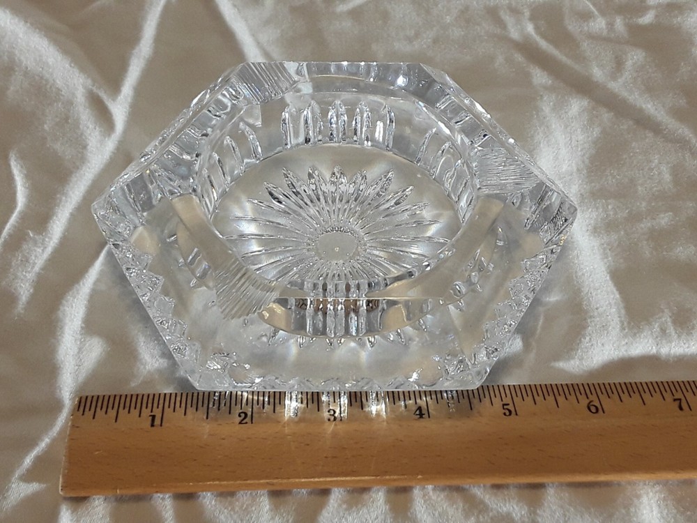 Vintage Crystal Ashtray