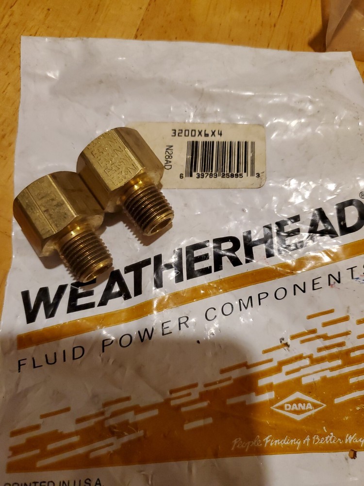 Weatherhead Brass Adapter Fitting 3200x6x4 (2)