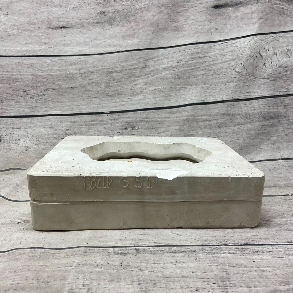 Bell Ceramic Casting Mold Ornate Picture Frame #551
