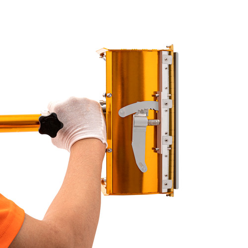10" Drywall Taping Tools Flat Finishing Box Set w/ 40''-64'' Extendable Handle