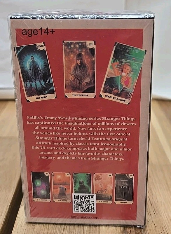 Netflix Stranger Things Tarot Deck SEALED NEW !!!
