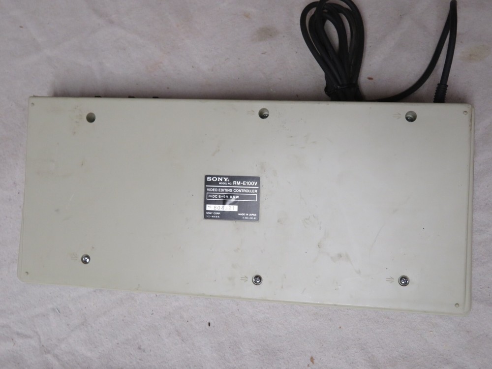 SONY VIDEO EDITING CONTROLLER RM-E100V