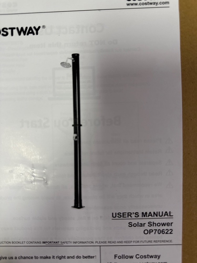 Solar Shower OP70622