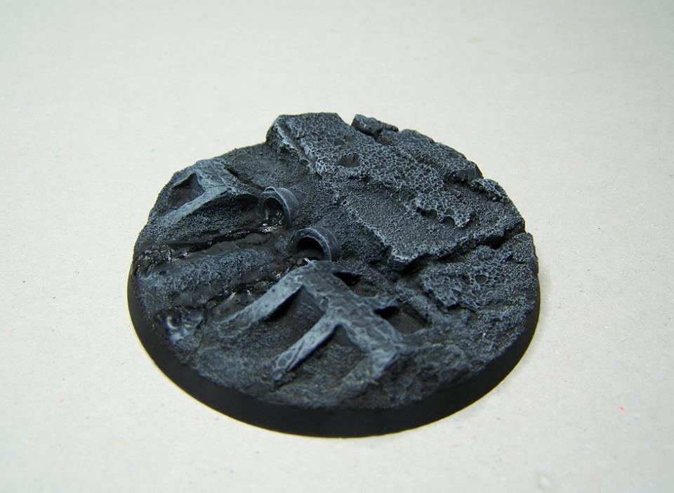 60mm RESIN BASE TERRAIN SCENERY QUARRY