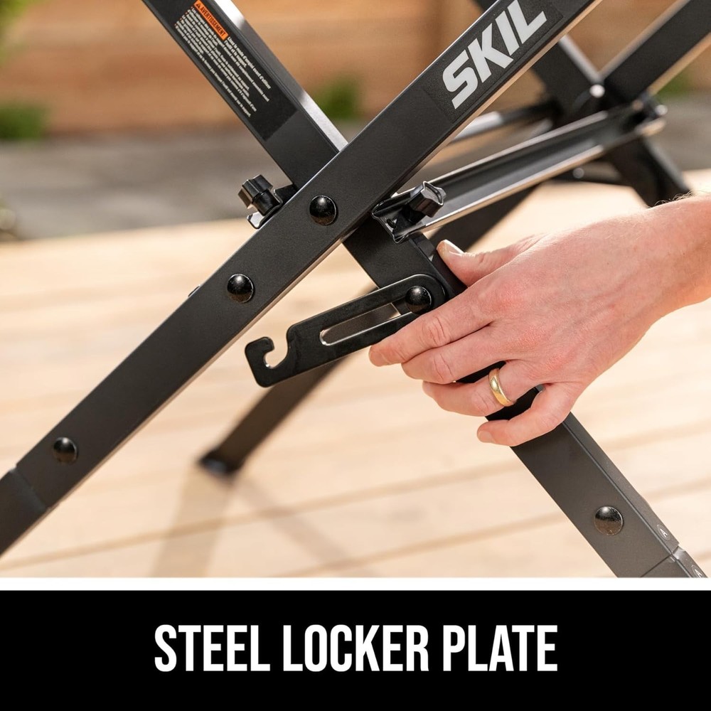 Compact Workbench with Folding Stand - Easy Setup & Storage=