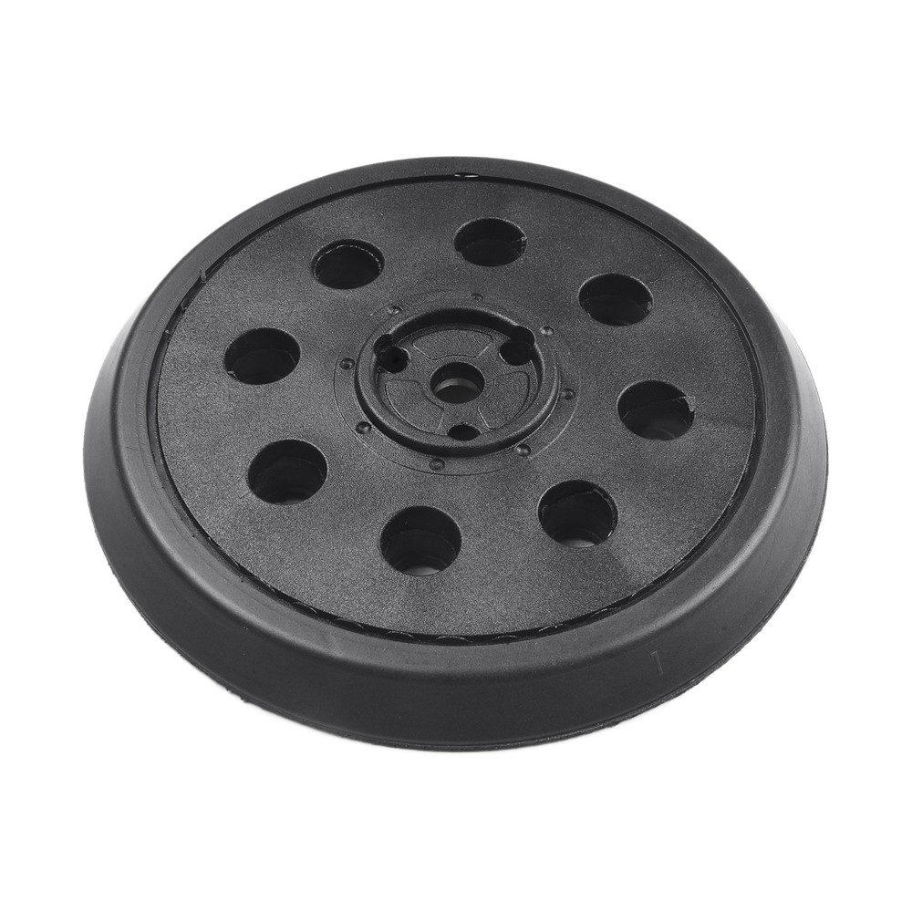 Backing Pad Rubber Abrasive Discs Backing Pad Black General-purpose Sanding