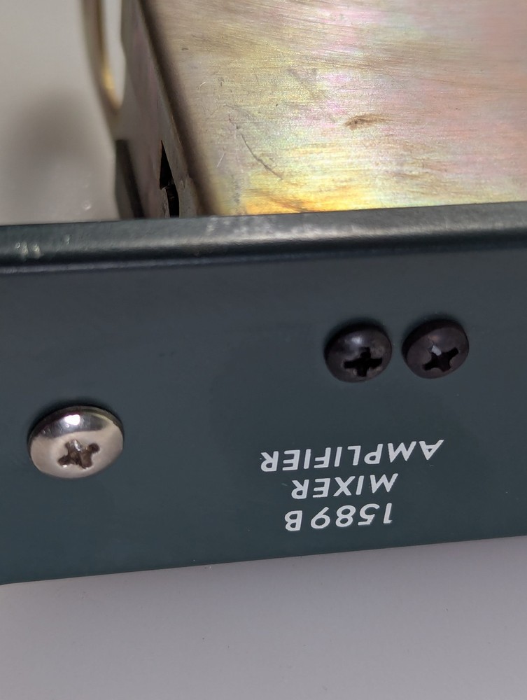 Vintage Altec 1589B Microphone Preamp,Summing Mixer / Parallel Processor