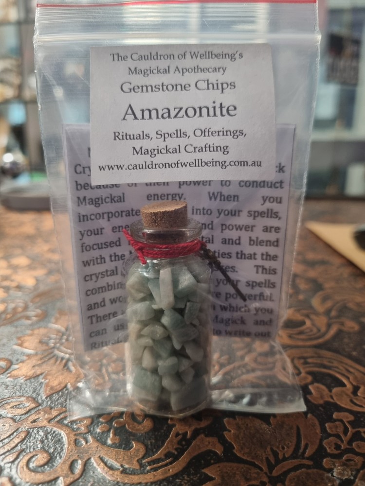 Crystal Chips - Amazonite