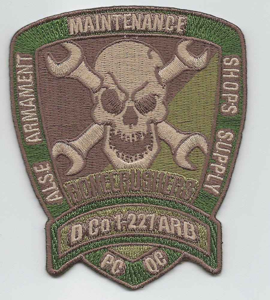 D CO 1/227th ARB "BONECRUSHERS" desert patch