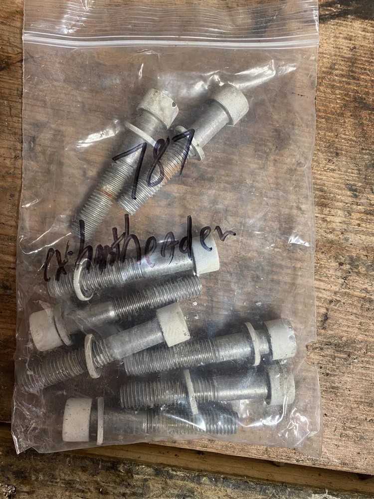 SEADOO 787 800 PWC Exhaust Header Bolts Hardware