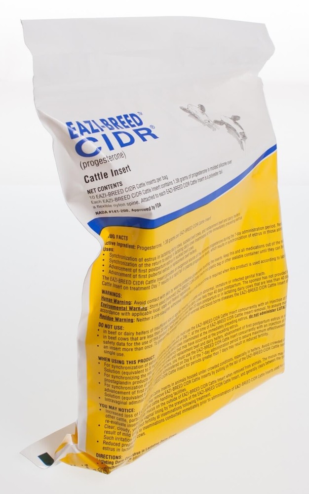 Eazi-Breed CIDR Cattle Insert, 10 ct