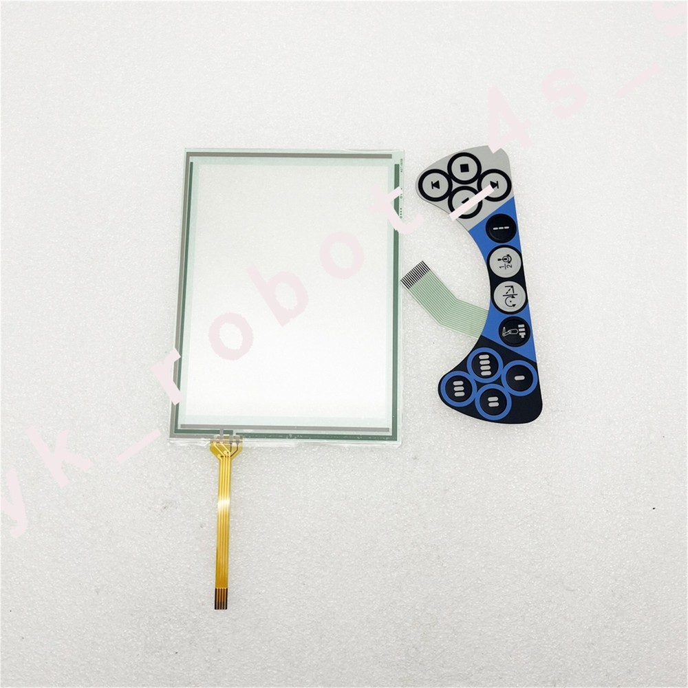 For ABB DSQC679 3HAC028357-001 robot flexpendant keypad membrane+touch panel new