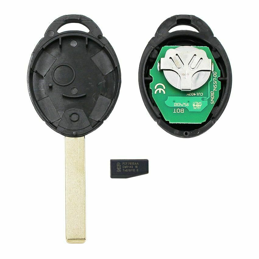 2x Replacement Keyless Entry Key Remote Fob EWS system For 2005-2009 Mini Cooper