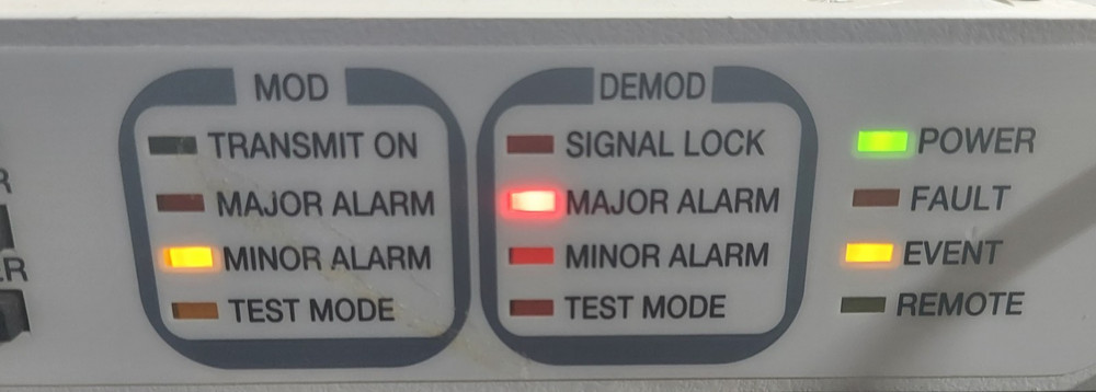 Radyne ComStream DMD2401 LBST L-Band Satellite Modem