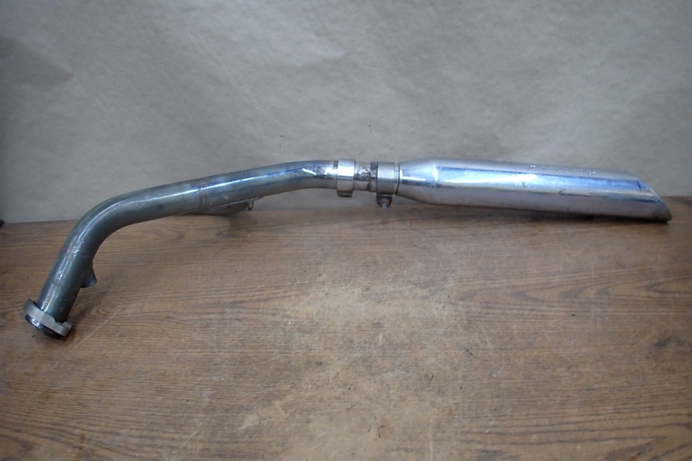HARLEY DAVIDSON CHROME SCREAMIN EAGLE II EXHAUST PIPE HEADER MUFFLER