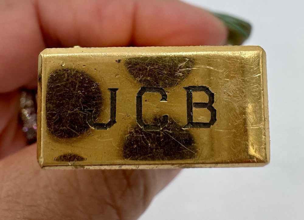 Dunhill Rolla Gas Lighter - Gold Plated.