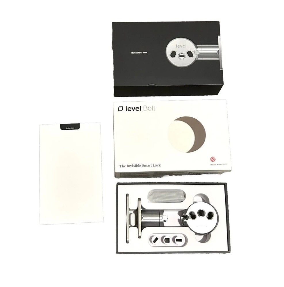 Level Bolt The Invisible Smart Lock Deadbolt Bluetooth- Smart Home