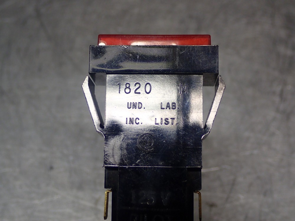 Molex 1820M 125V Panel Mount Pushbuttons (Developer) New Old Stock See All Pics