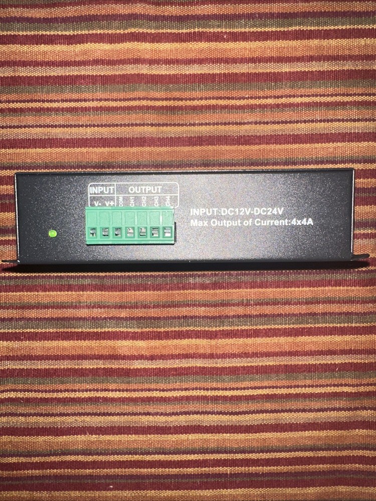 DMX 512 Digital Display Decoder Dimming Driver DMX512 Controller for LED RGBW