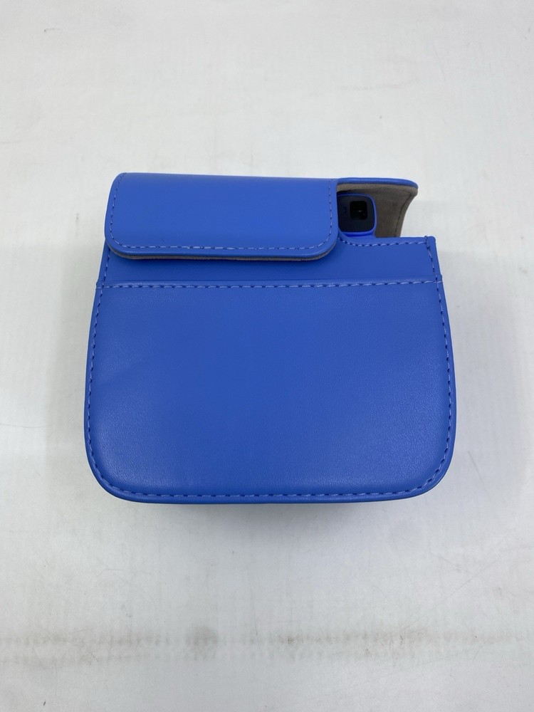 Instax Mini 9 Camera Cobalt Blue with Custom Case and Bundle--TESTED