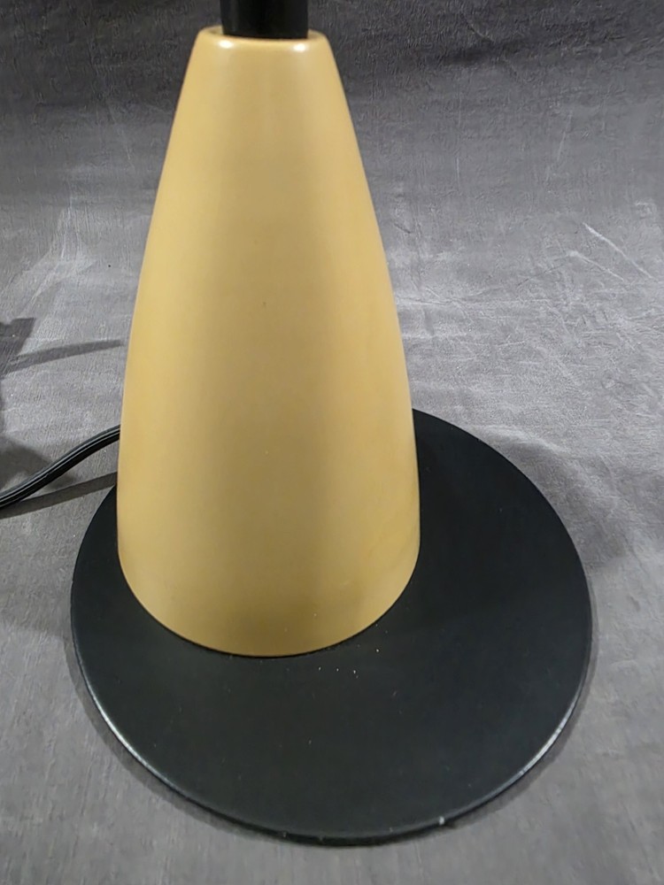 Post Modern Memphis UFO Halogen Reading Desk Lamp - WORKS!