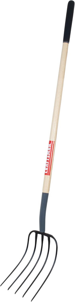 Wood Handle Manure Fork