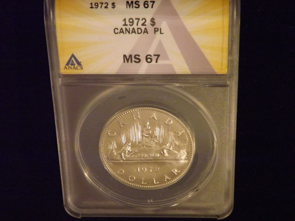 1972         CANADA      ANACS   MS 67