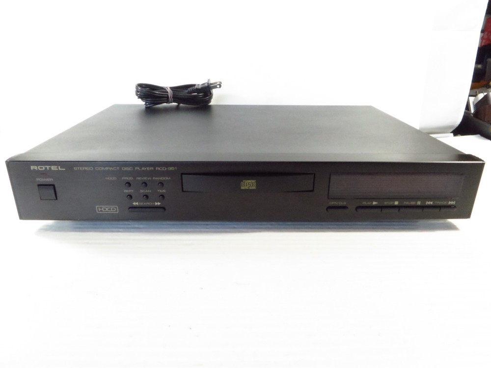 ROTEL RCD-951 Stereo Compact Disc Player, Tested Works Great