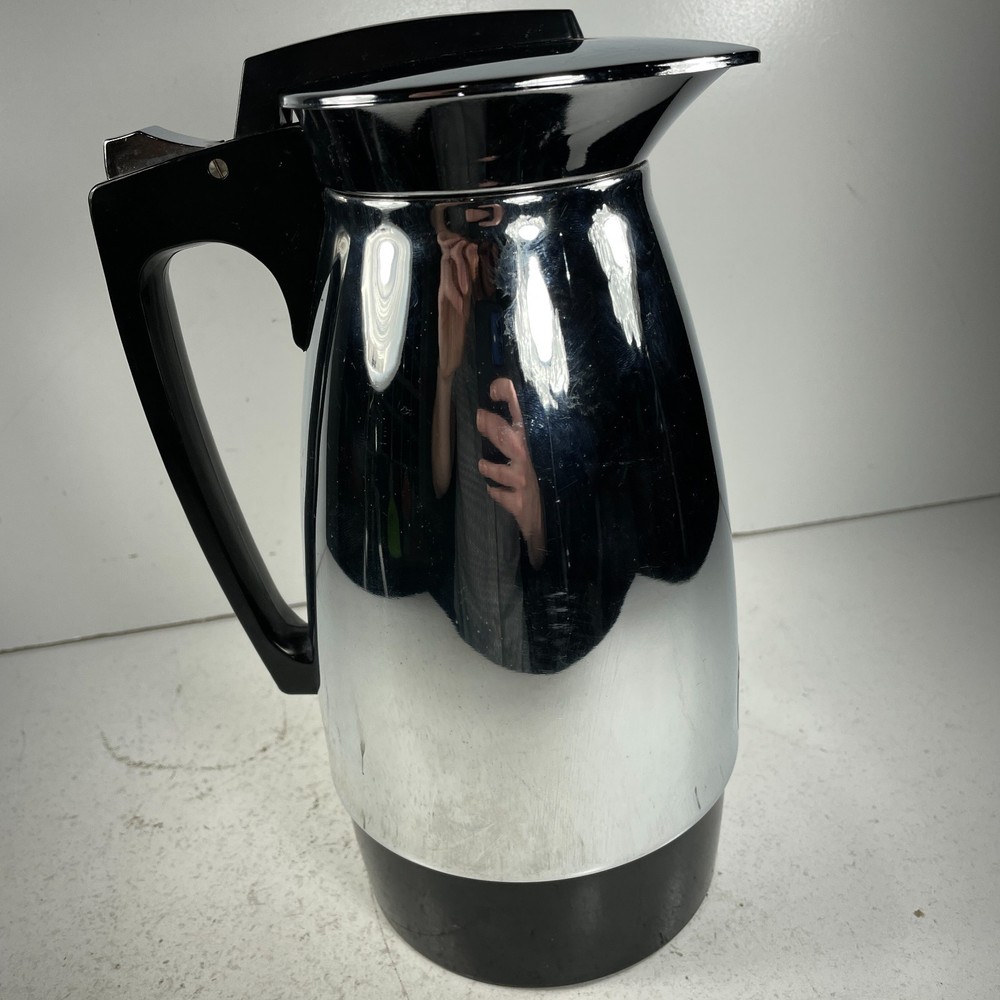 Boyds Coffee Carafe Vintage Chrome