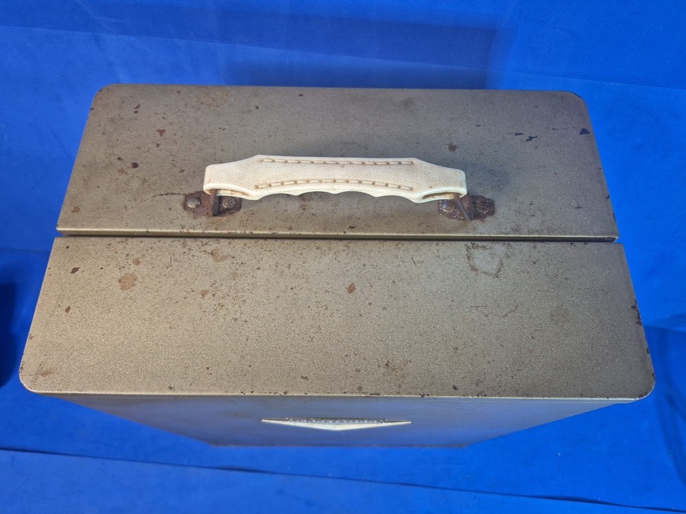 1950's Craftsman Wall Mount Drill Box