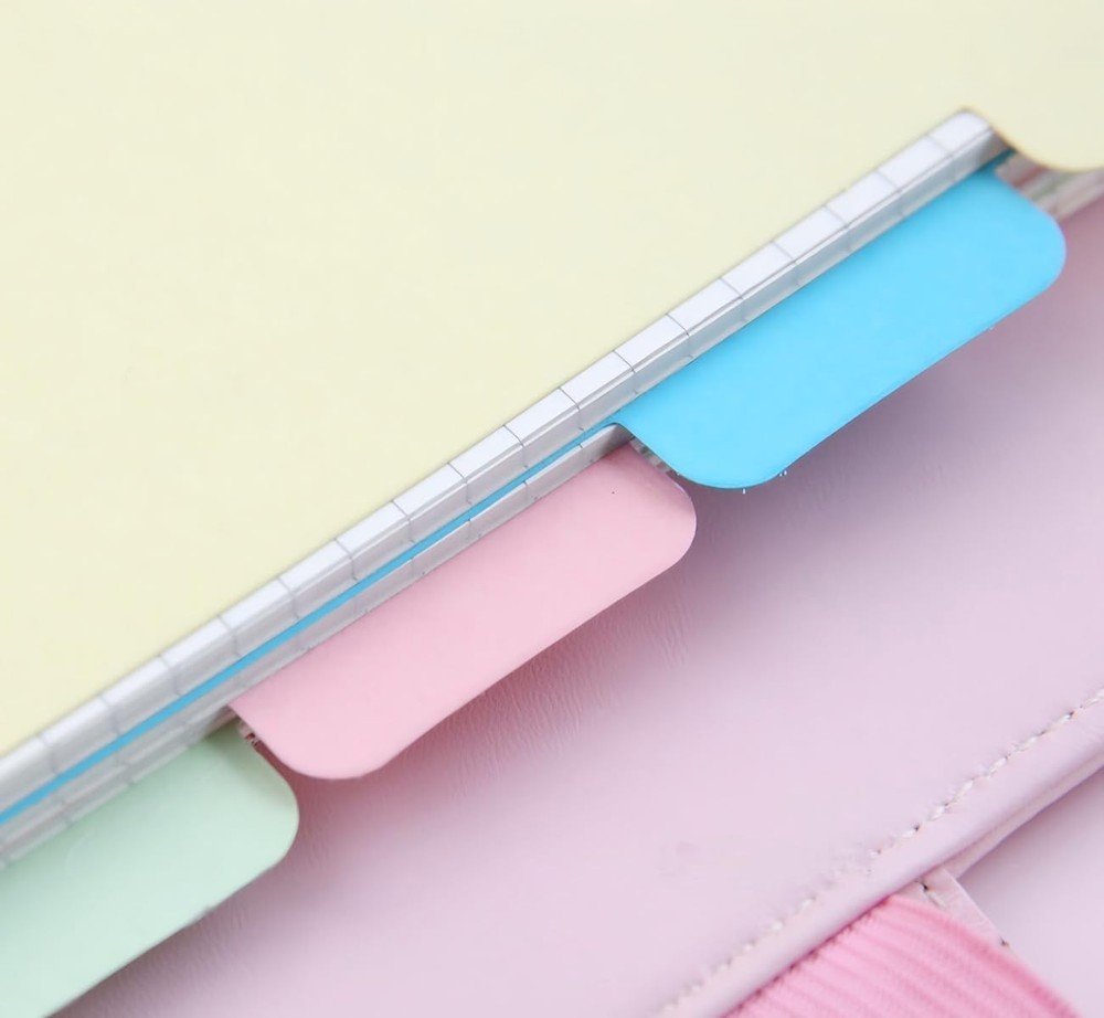 6 Hole Lined Paper Refills for A5 Binder - 100 Sheets/200 Pages 6 Ring White