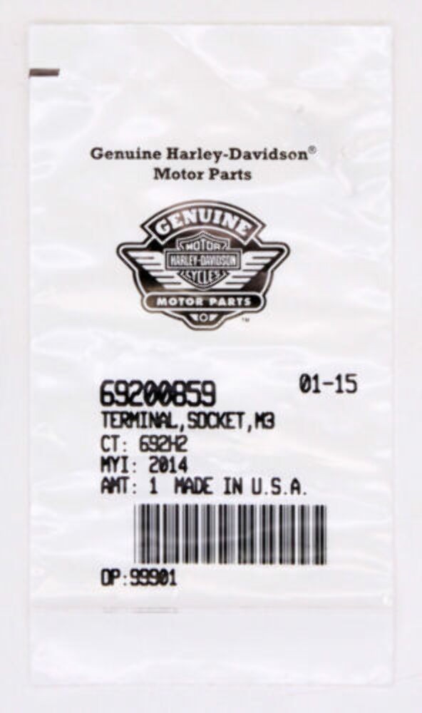 Harley Davidson Motorcycle SOCKET TERMINAL 69200859 QTY 2