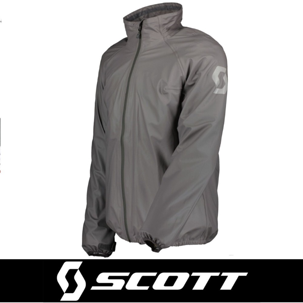 Scott Ergonomic Pro DP Rain Waterproof Jacket Grey Size Medium