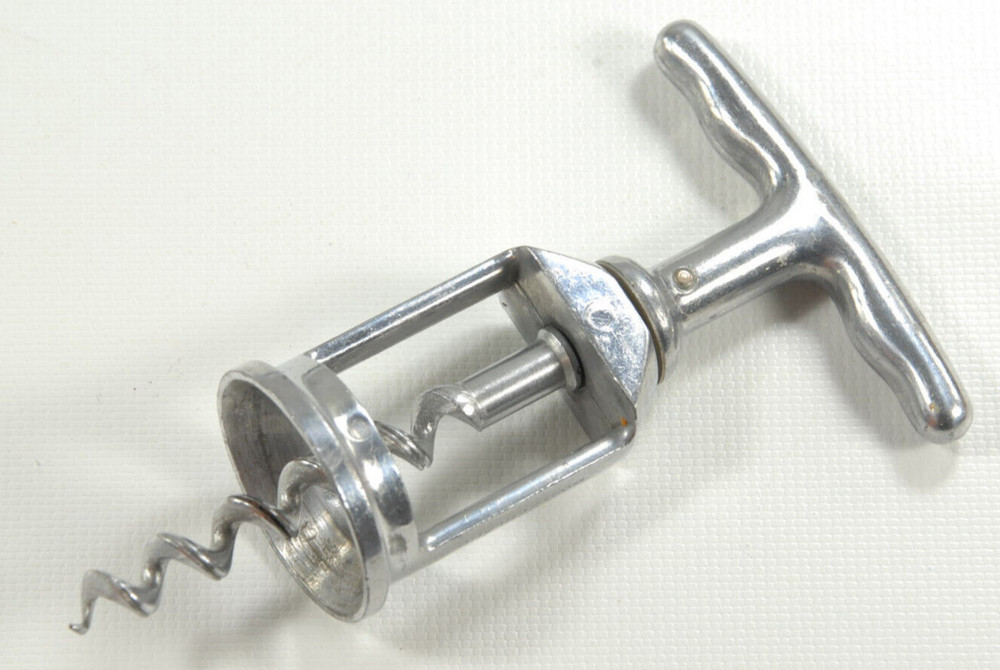 Corkscrew Twist & Pull Wine Opener Made in Switzerland Vintage