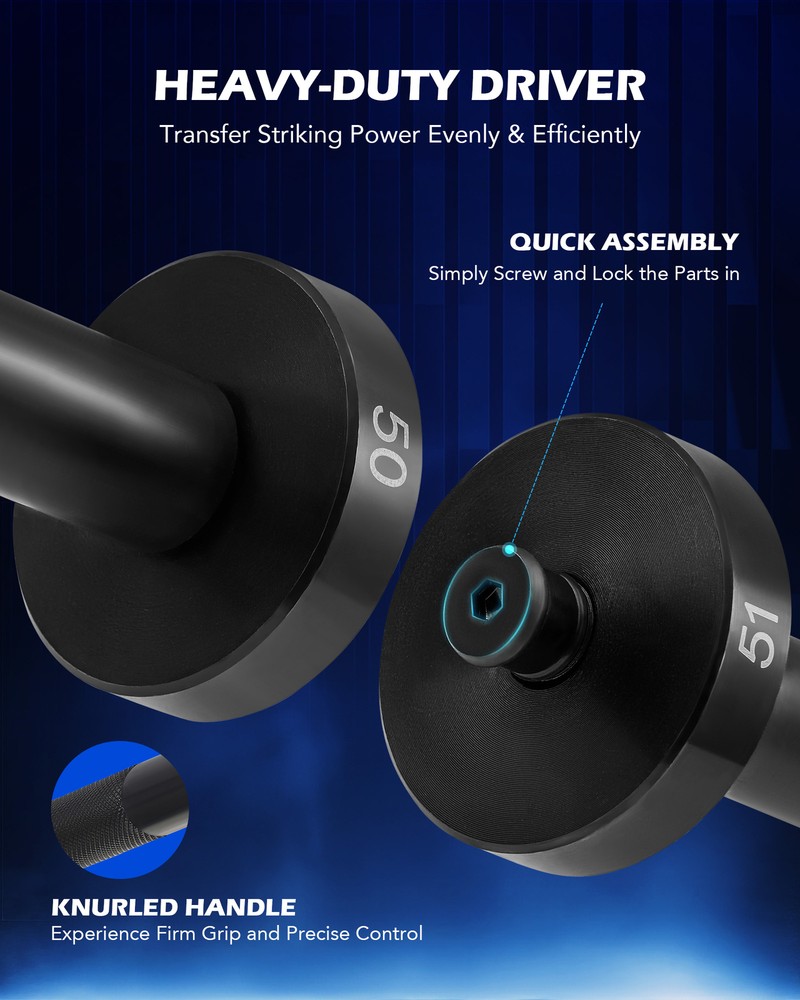 OMT 2 in 1 Blind Hole Inner Bearing Puller & Bushing Driver Remover Tool Kit