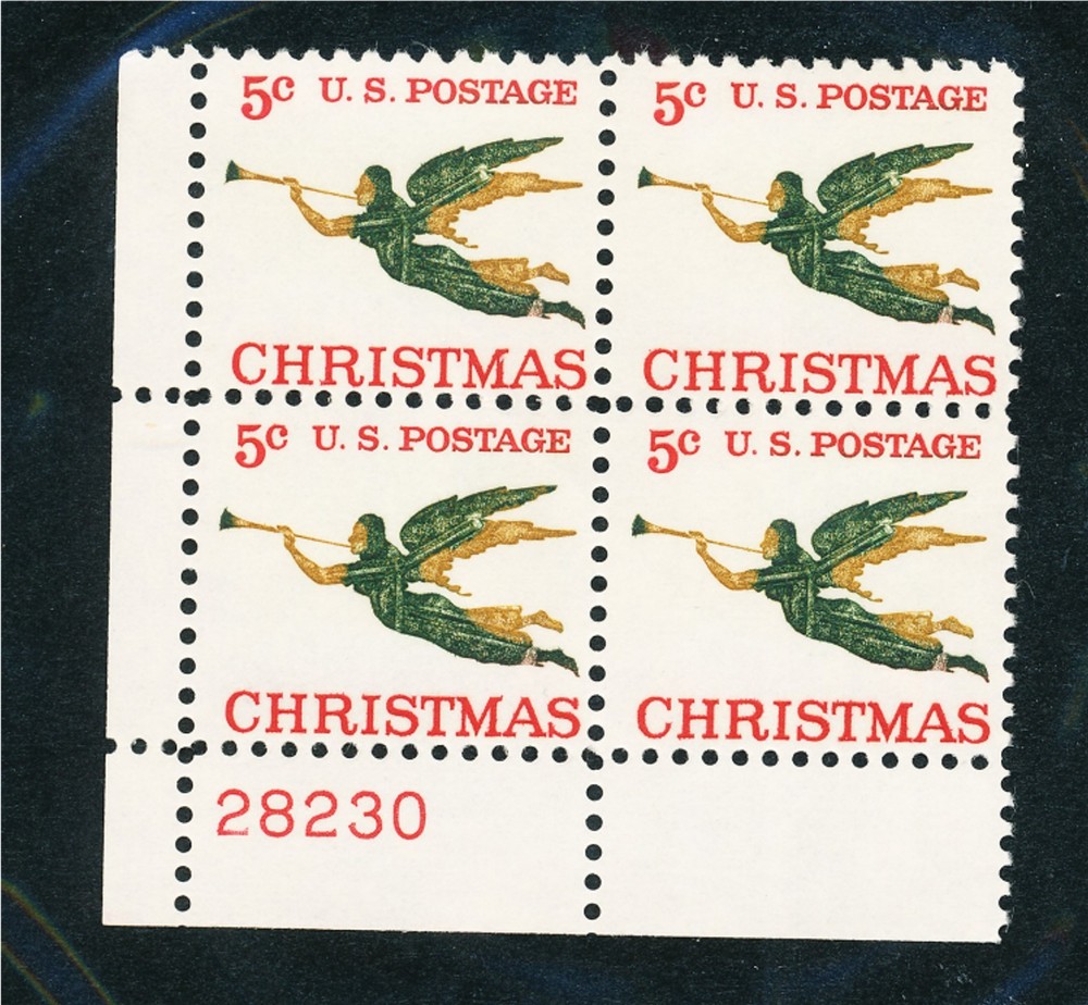 1276       mint plate block never hinged .......164315