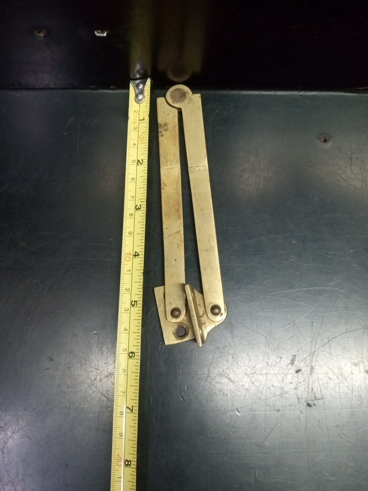 Solid Brass Folding Box Or Trunk Door Hinge 10.5" Long