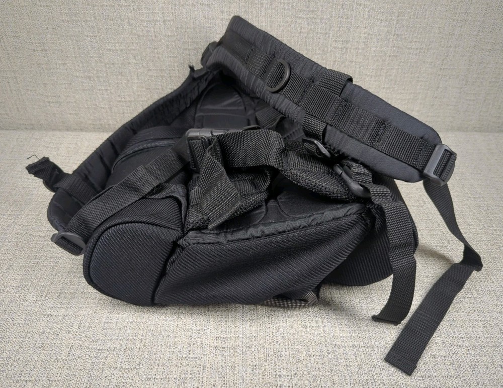SWIX Backpack Small Bag Black Red 16" x 14"
