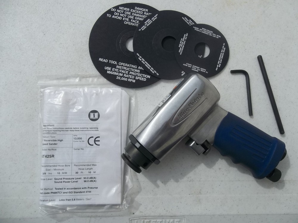 Bluepoint 5'' Reversible High Speed Sander AT425R