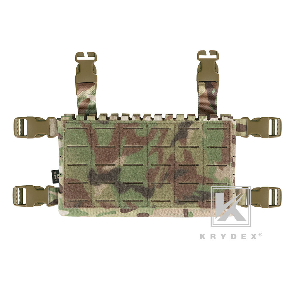 KRYDEX MK5 Tactical Placard Front Panel & Removable Buckle Laser Cut MOLLE