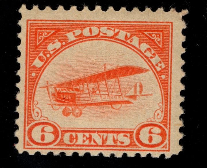 US AIRMAIL STAMP SC# c1, NEVER HINGED, FINE, SINGLE, CAT. VAL.$110
