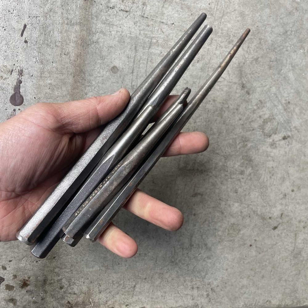 Proto Tools & Armstrong Chisel & Punch Lot USA