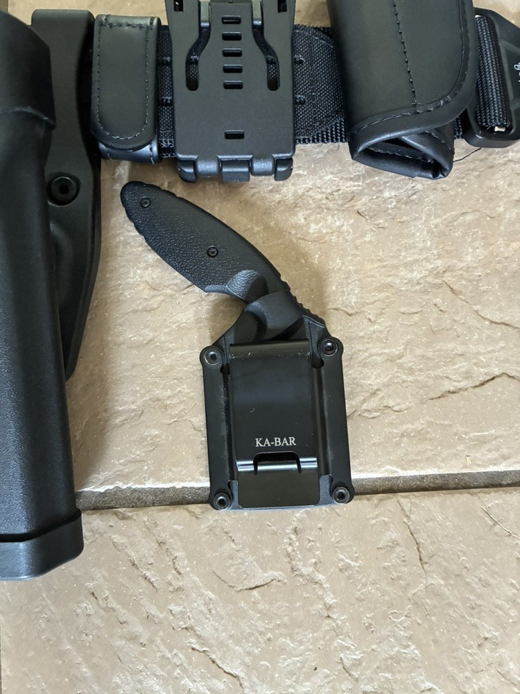 Police/Range Belt With Accessories