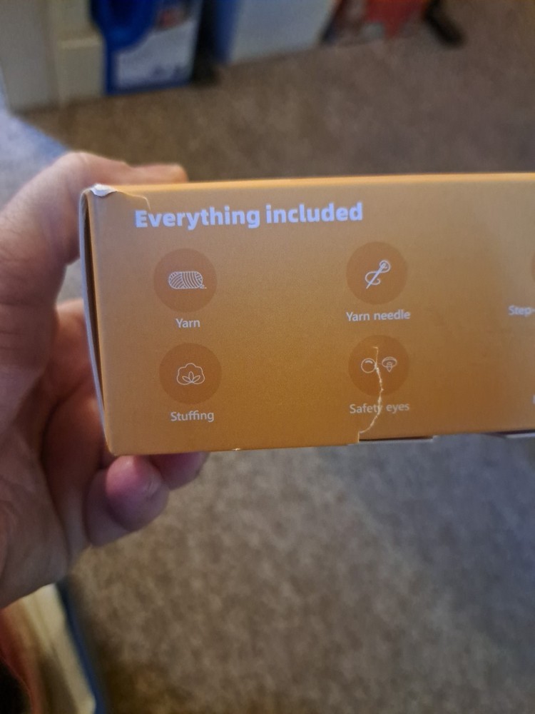 3 Kitten Crochet Starter Pack For Beginners NEW OPEN BOX