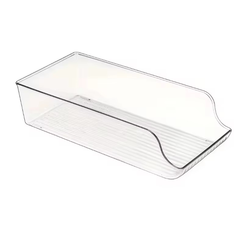 1/2Tier Soda Can Dispenser for Refrigerator Stackable Drink Organizer for Fridge